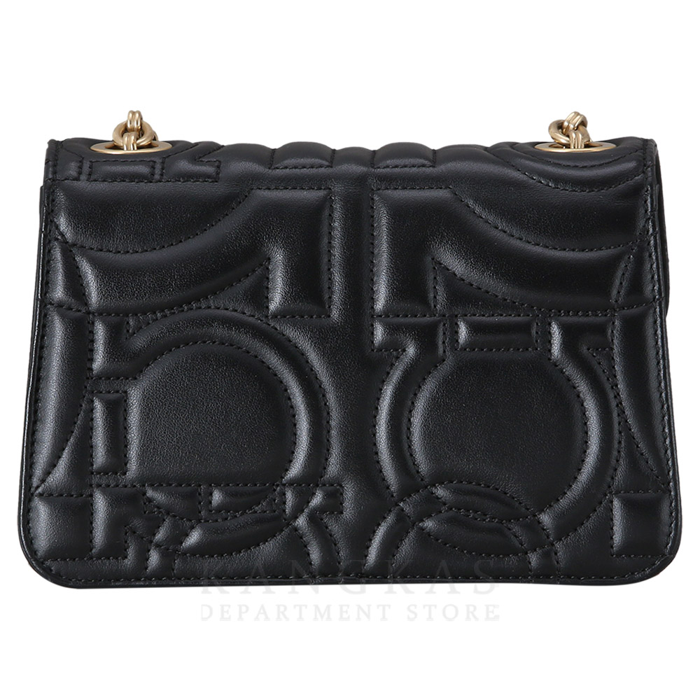 FERRAGAMO(USED)페레가모 간치니 체인 숄더백